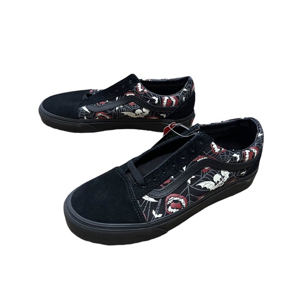 Vans Glow Fright Old Skool Vampire Halloween Shoes NWT - Picture 4 of 8